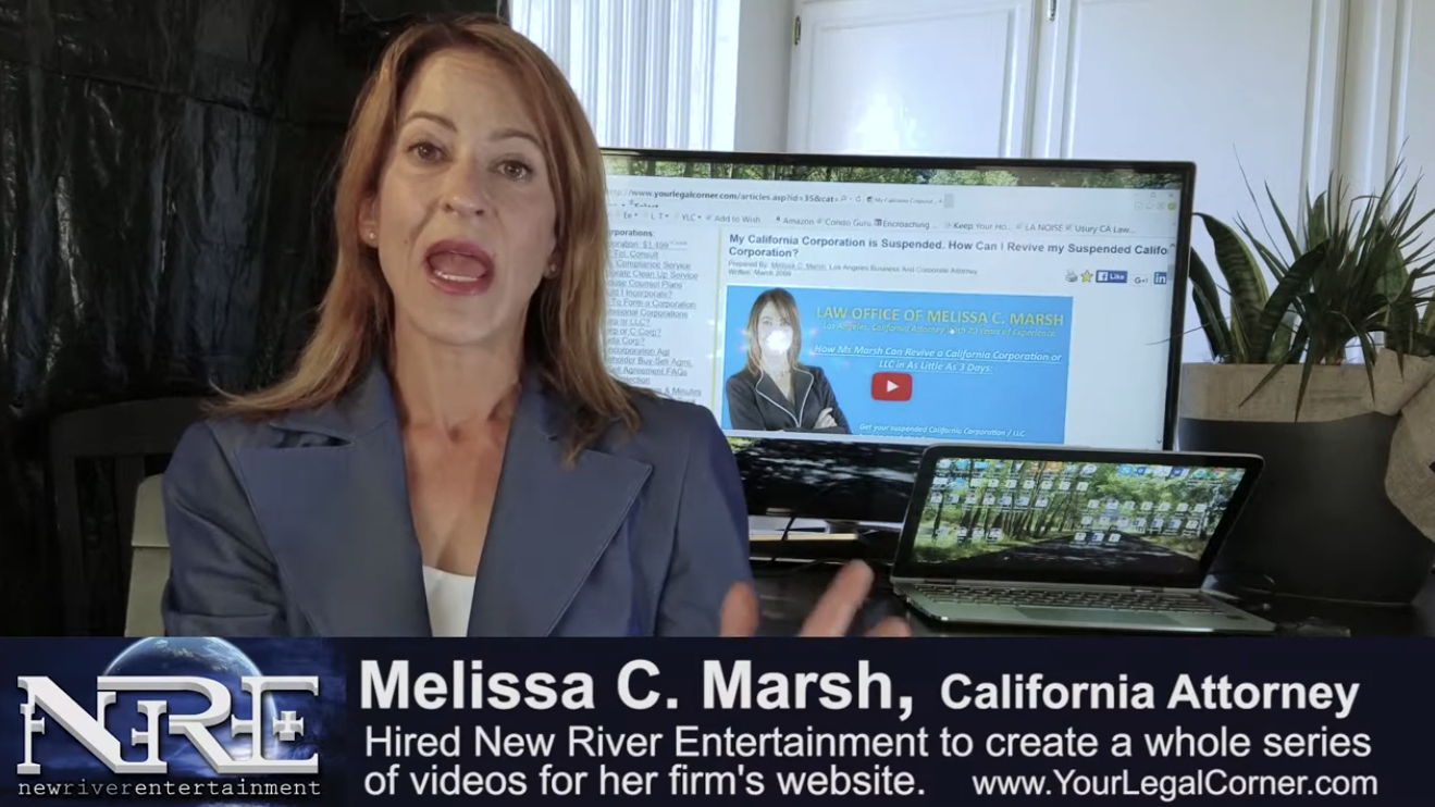 Attorney video marketing thumbnail.